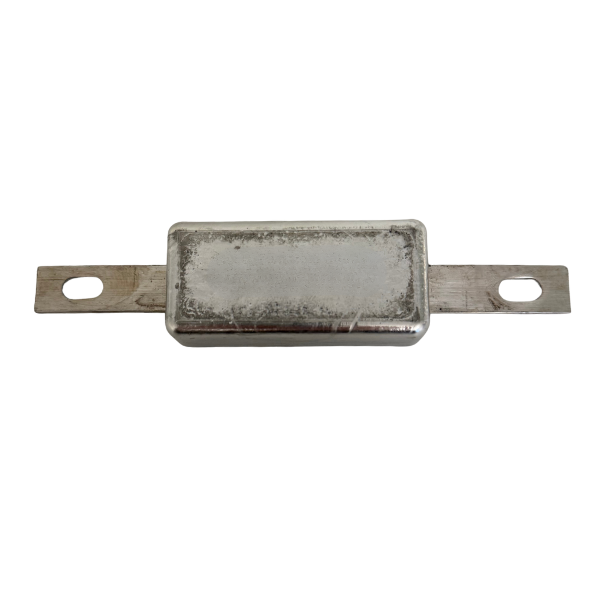Aluminum anode TYPE A1 (76*36*23mm), 0.15kg, hole 6.5*12mm