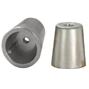 Zinc anode propeller, conical, 35mm/1.38in shaft, R800402 — AnodeFactory